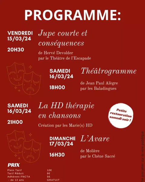 Festival Théâtravilleret