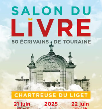 Salon du livre de la Chartreuse du Liget 2025 affiche