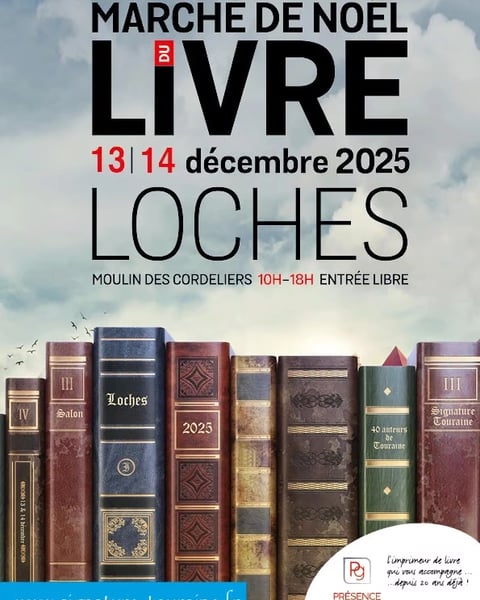 Marché de Noël du Livre de Loches 2025