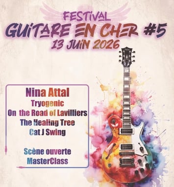 Festival guitare en cher 2026