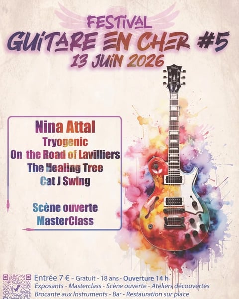 Festival guitare en cher 2026