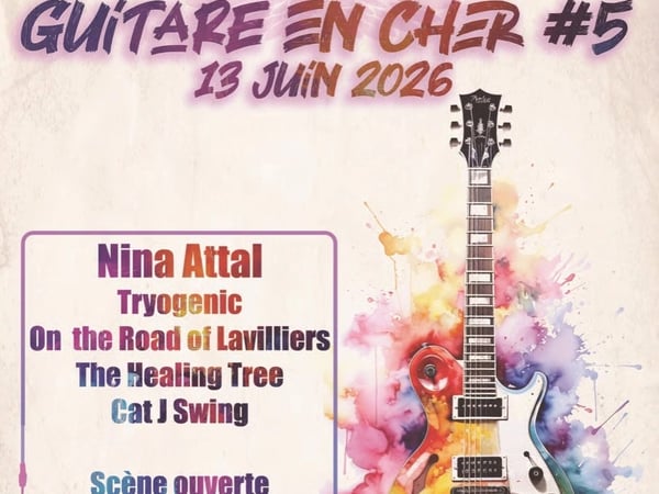 Festival guitare en cher