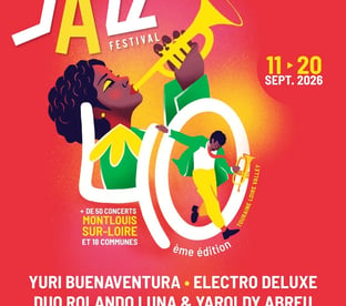 Festival Jazz en Touraine 2026 affiche