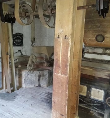 Visite guidée d'un moulin de 1840