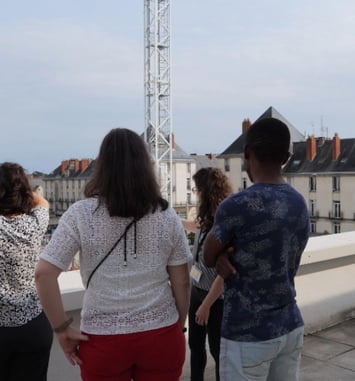 Les coulisses de l'architecture et des activités du centre d'art