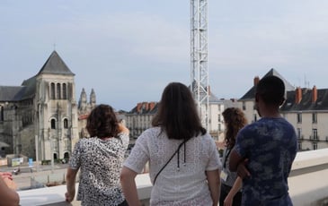 Les coulisses de l'architecture et des activités du centre d'art