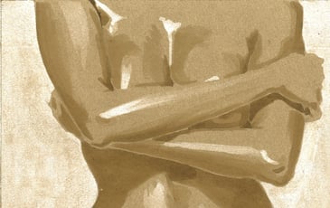 Exposition Gilberto - Acrylique sur cartons
