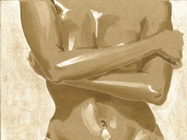 Exposition Gilberto - Acrylique sur cartons