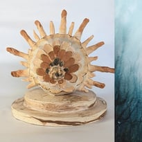 Olinne et Nicolas Pizy, sculptures et aquarelles
