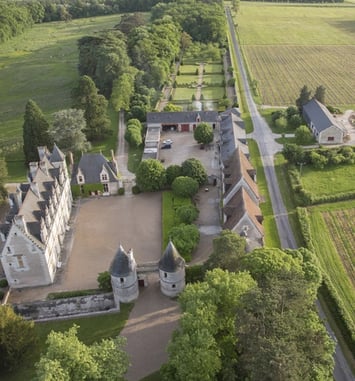 Visite guidée des intérieurs du château de Nitray