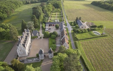 Visite guidée des intérieurs du château de Nitray