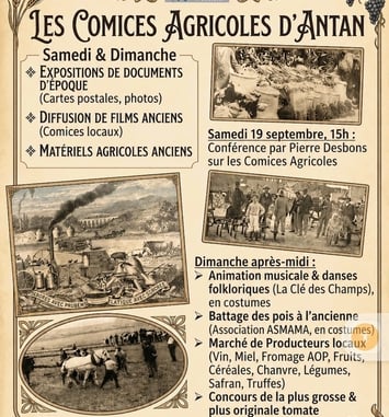 Les comices agricoles d'antan