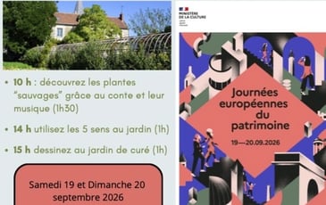 Conte, musique au jardin de curé de Chédigny