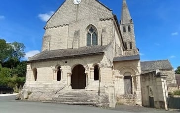 Visite commentée de l'église et du porche de l'église d'Avon-les-Roches