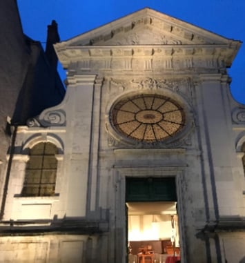 Visite du temple protestant de Tours