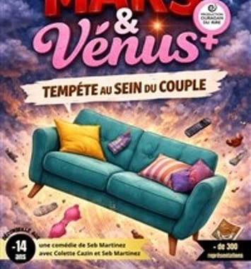 Mars et Vénus, tempête au sein du couple !