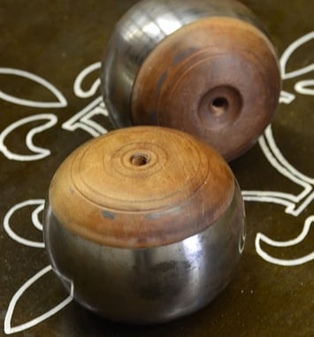 Découverte du jeu de boule de fort