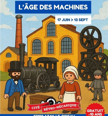 Exposition Playmobil® au Musée Maurice Dufresne : « L'Âge des Machines »