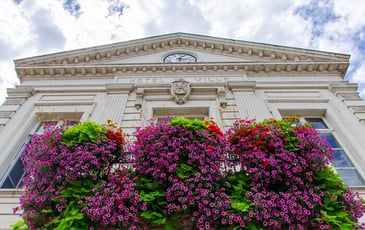Visite de l'hôtel de ville de Luynes
