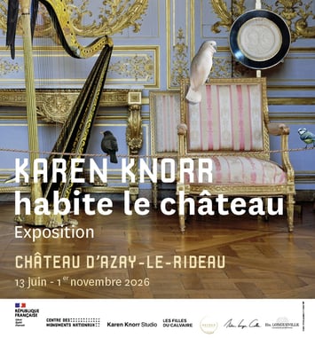 Visite de l'exposition "Karen Knorr habite le château"