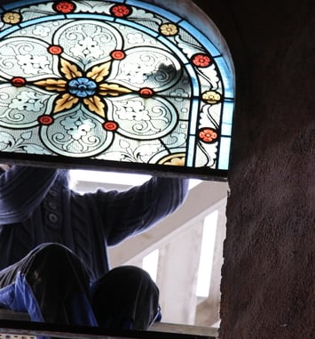 Exposition sur la restauration de l'église