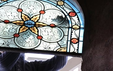 Exposition sur la restauration de l'église