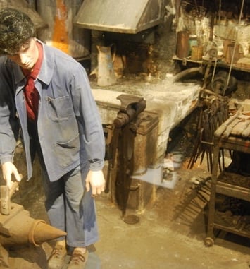 Visite guidée de l'ancien atelier de serrurerie Mercier