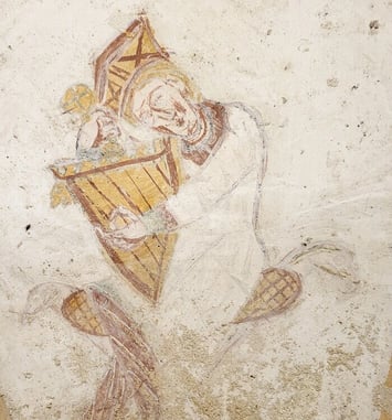 Fresque du XIIᵉ siècle