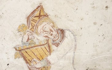 Fresque du XIIᵉ siècle