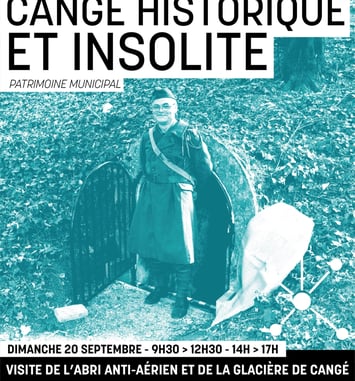 Visite de l'abri anti-aérien du Domaine de Cangé