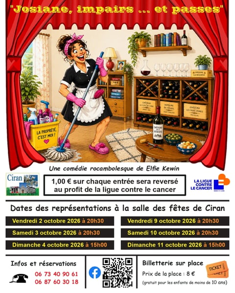 Théâtre : Josiane, Impairs... et passes