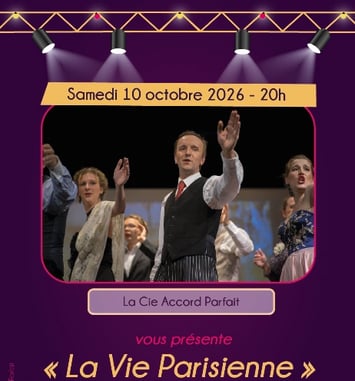 "La Vie Parisienne" par la Cie Accord Parfait - Bléré Opéra de Poche