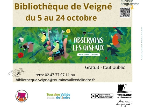 Exposition Observons les oiseaux