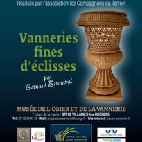 Exposition "Vanneries fines d’éclisse" - Espace Culturel Osier Vannerie