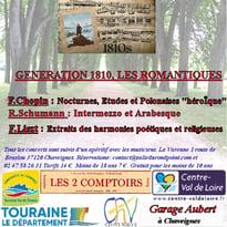 Concert de François Cornu : "Génération 1810, Les Romantiques"