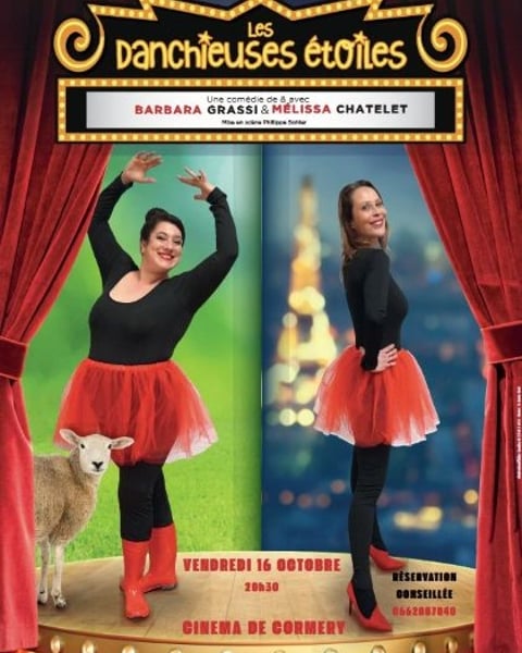Théâtre comédie : Les danchieuses étoiles