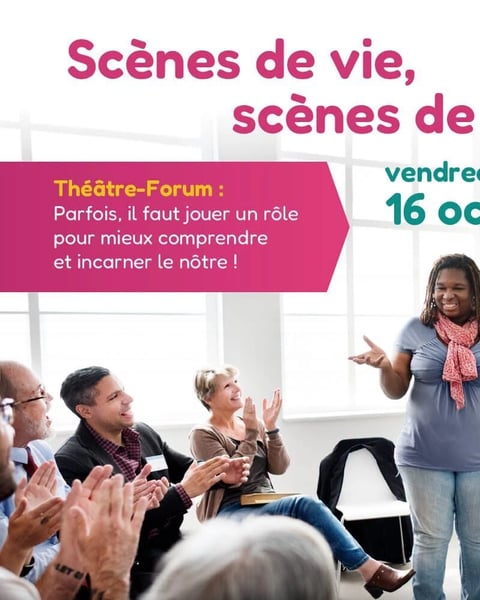 Théâtre forum "Scènes de vie, scènes de parents"
