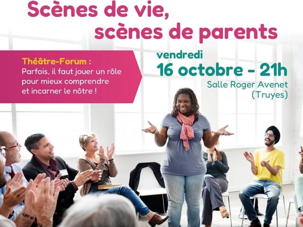 Théâtre forum "Scènes de vie, scènes de parents"