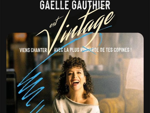 Gaëlle Gauthier est vintage