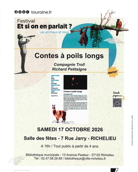 Contes à poils longs - Festival Et si on en parlait ?