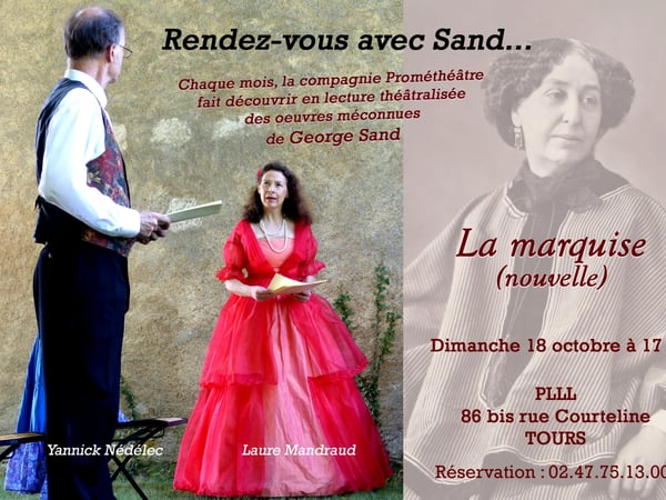 Lecture théatralisée sur Georges Sand