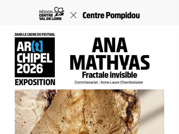 Festival AR(t]CHIPEL - Exposition d'Ana Mathyas "Fractale Invisible"