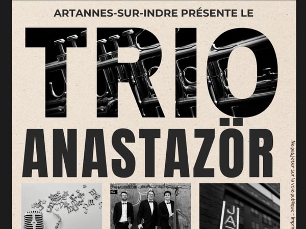 Concert jazz Trio Anastazör