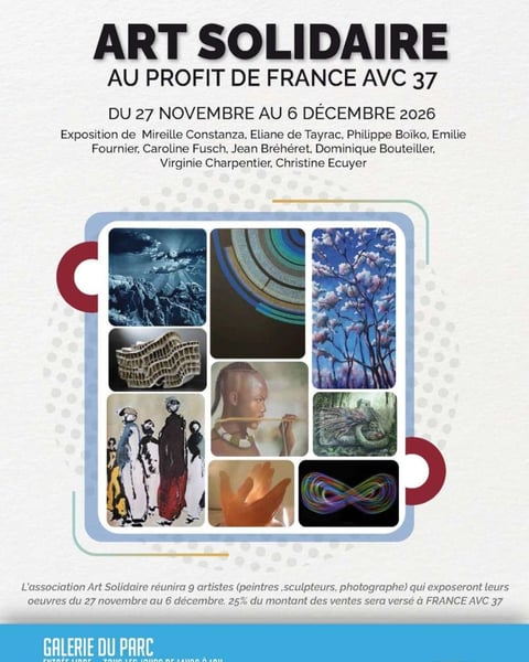 Art solidaire – au profit de France AVC 37