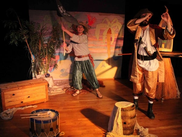 Spectacle pour enfants « Les aventures du pirate Barbe-en-Vrac »