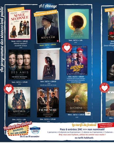Festival du cinéma de Bourgueil 2026